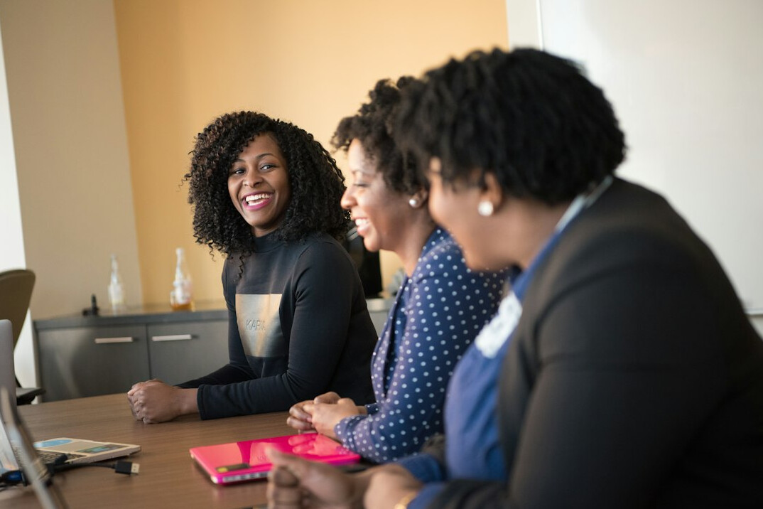 diverse team in discussion