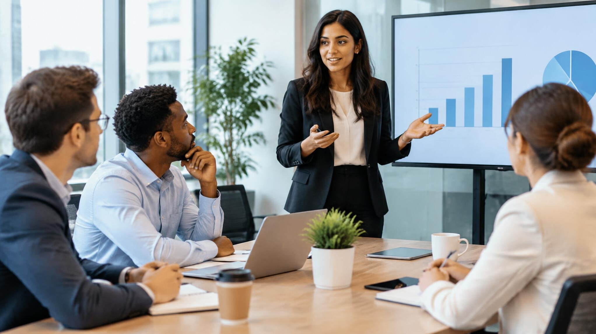business team meeting discussion